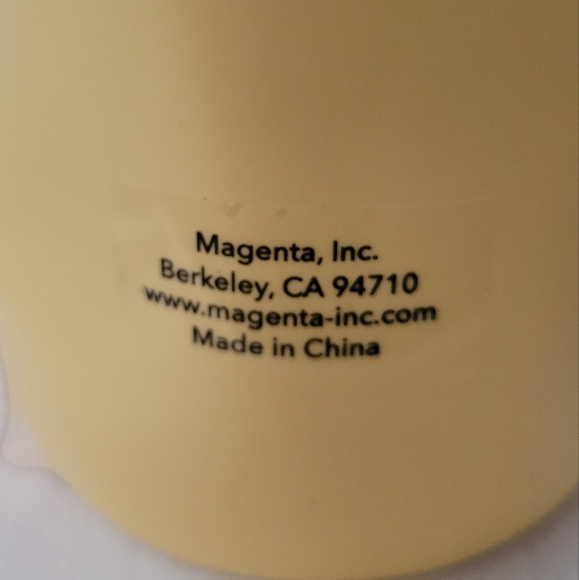 That's All Yolks Rae Dunn Yellow Egg Mug w / Coaster Lid  💛 - Picture 2 of 12